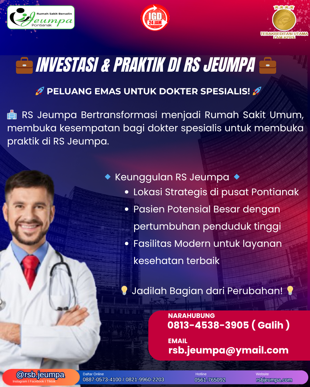 Brosur Penawaran Investasi RS Jeumpa